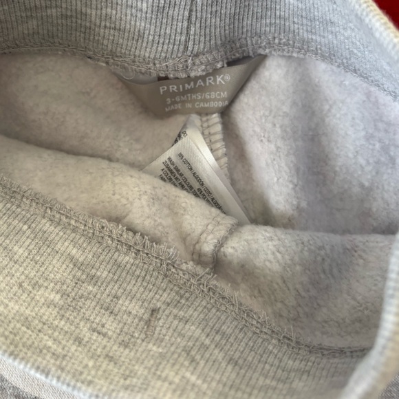 Primark Red and Gray Snowman Pajama Pants - Picture 4 of 7